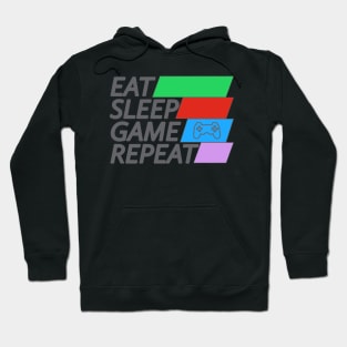 Eat Sleep Game Repeat Hoodie